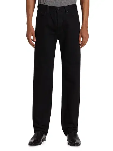 Nili Lotan Men's Billie Straight-Leg Jeans - Black - Size 36 | Thumbnail 3 Nili Lotan Men's Billie Straight-Leg Jeans - Black - Size 36 | Thumbnail 3