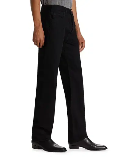 Nili Lotan Men's Billie Straight-Leg Jeans - Black - Size 36 | Thumbnail 4 Nili Lotan Men's Billie Straight-Leg Jeans - Black - Size 36 | Thumbnail 4