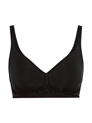 Wolford Women's 3W Skin Wireless Bra - Black - Size 36A | Thumbnail 1 Wolford Women's 3W Skin Wireless Bra - Black - Size 36A | Thumbnail 1
