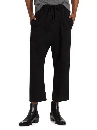 Nili Lotan Men's Walker Woven Pants - Jet Black - Size XXL | Thumbnail 3 Nili Lotan Men's Walker Woven Pants - Jet Black - Size XXL | Thumbnail 3