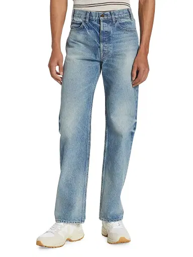 Nili Lotan Men's Billie Five-Pocket Jeans - Summer Wash | Thumbnail 3