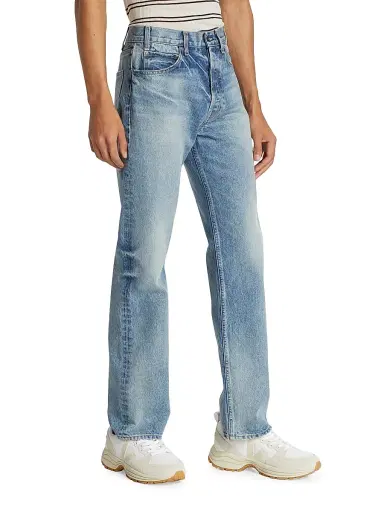 Nili Lotan Men's Billie Five-Pocket Jeans - Summer Wash | Thumbnail 4