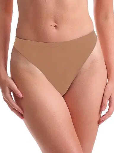 Wolford Women's Low-Rise Thong Set - Macchiato - Size XL | Thumbnail 6