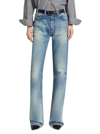 Nili Lotan Women's Joan Straight-Leg Jeans - Summer Wash - Size 32 | Thumbnail 3 Nili Lotan Women's Joan Straight-Leg Jeans - Summer Wash - Size 32 | Thumbnail 3