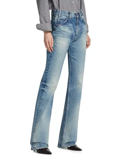 Nili Lotan Women's Joan Straight-Leg Jeans - Summer Wash - Size 32 | Thumbnail 4 Nili Lotan Women's Joan Straight-Leg Jeans - Summer Wash - Size 32 | Thumbnail 4