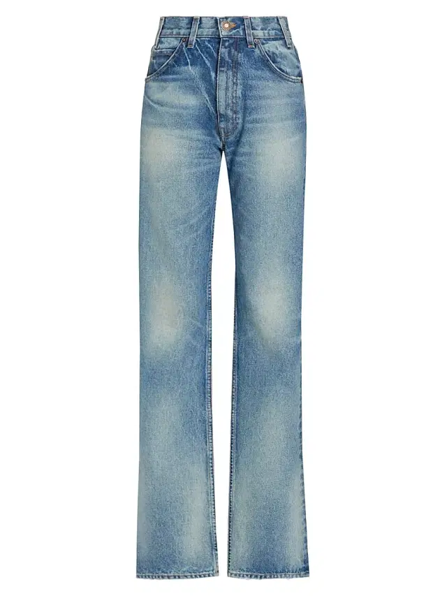 Nili Lotan Women's Joan Straight-Leg Jeans - Summer Wash