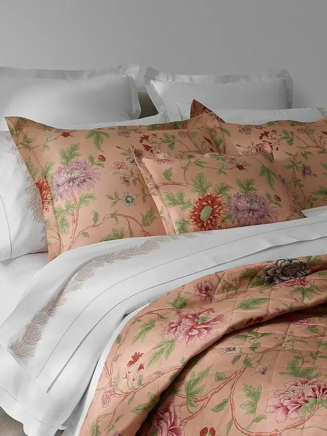 Matouk Simone Quilt & Quilted Sham Collection - Sea Full