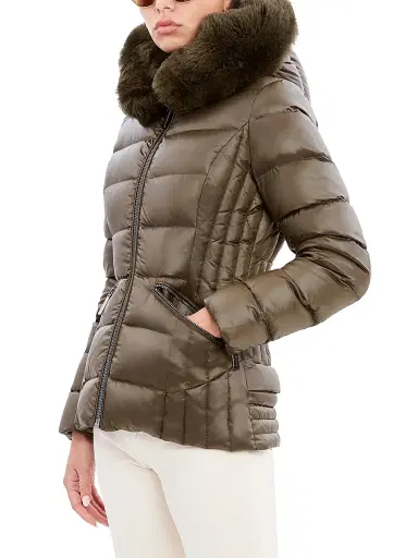 Dawn Levy Women's Nikki Hooded Down Puffer Jacket | Thumbnail 4