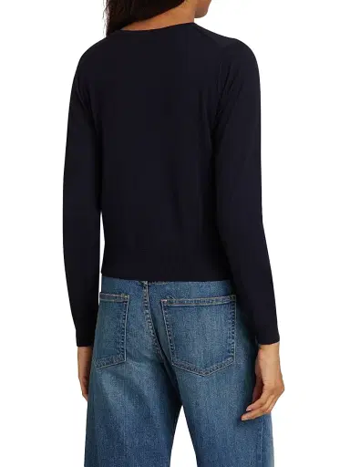Nili Lotan Women's Oriana Wool Crewneck Sweater | Thumbnail 5 Nili Lotan Women's Oriana Wool Crewneck Sweater | Thumbnail 5
