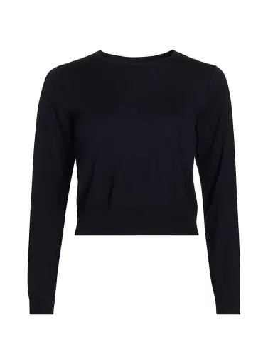 Nili Lotan Women's Oriana Wool Crewneck Sweater | Thumbnail 1 Nili Lotan Women's Oriana Wool Crewneck Sweater | Thumbnail 1