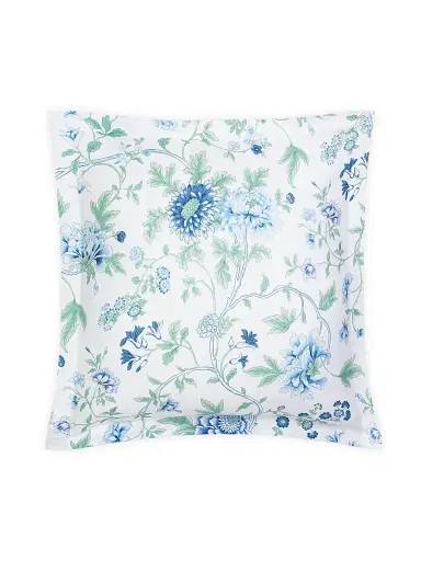Matouk Simone Duvet Cover & Sham Collection - Sea - Size European | Thumbnail 3