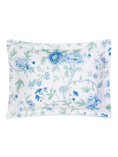 Matouk Simone Duvet Cover & Sham Collection - Sea - Size European | Thumbnail 4