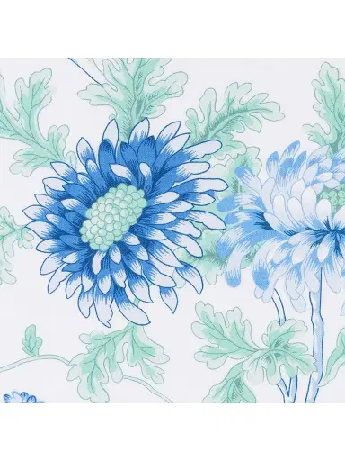 Matouk Simone Duvet Cover & Sham Collection - Sea - Size European | Thumbnail 5