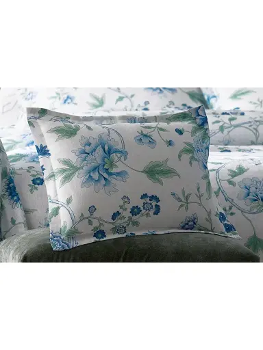 Matouk Simone Duvet Cover & Sham Collection - Sea - Size European | Thumbnail 6