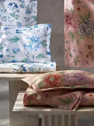 Matouk Simone Duvet Cover & Sham Collection - Sea - Size European | Thumbnail 8