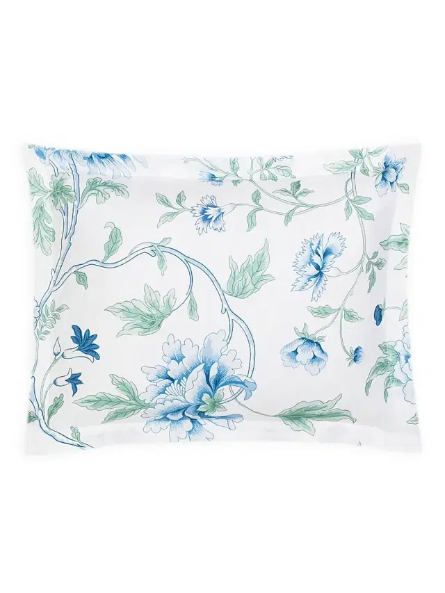 Matouk Simone Duvet Cover & Sham Collection - Sea European