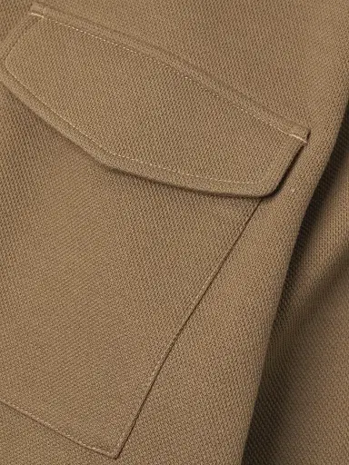 Vince Men's Cotton-Blend Shirt Jacket - Highlands  Heather Grey | Thumbnail 6