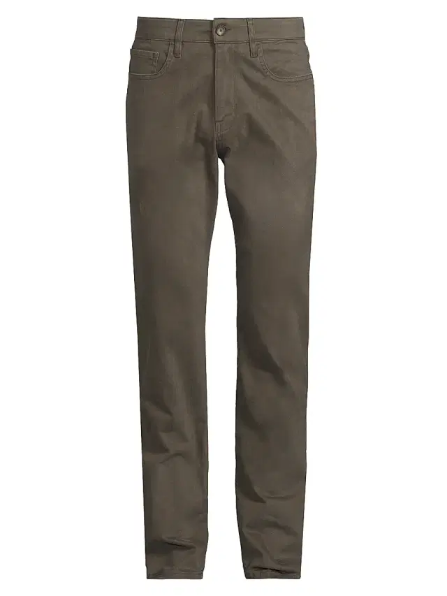 Vince Men's Dylan Cotton-Blend Chino Pants - Frog