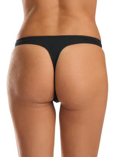 Wolford Women's Mid-Rise Lace Thong | Thumbnail 5