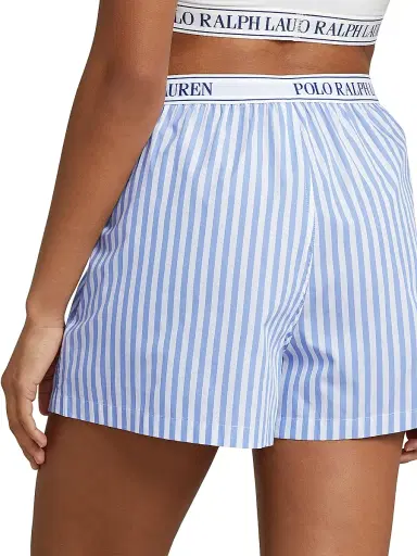 Polo Ralph Lauren Women's Striped Logo Boxers | Thumbnail 4 Polo Ralph Lauren Women's Striped Logo Boxers | Thumbnail 4