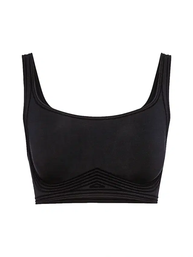 Women's 3W Skin Contouring Cotton Bra - Black