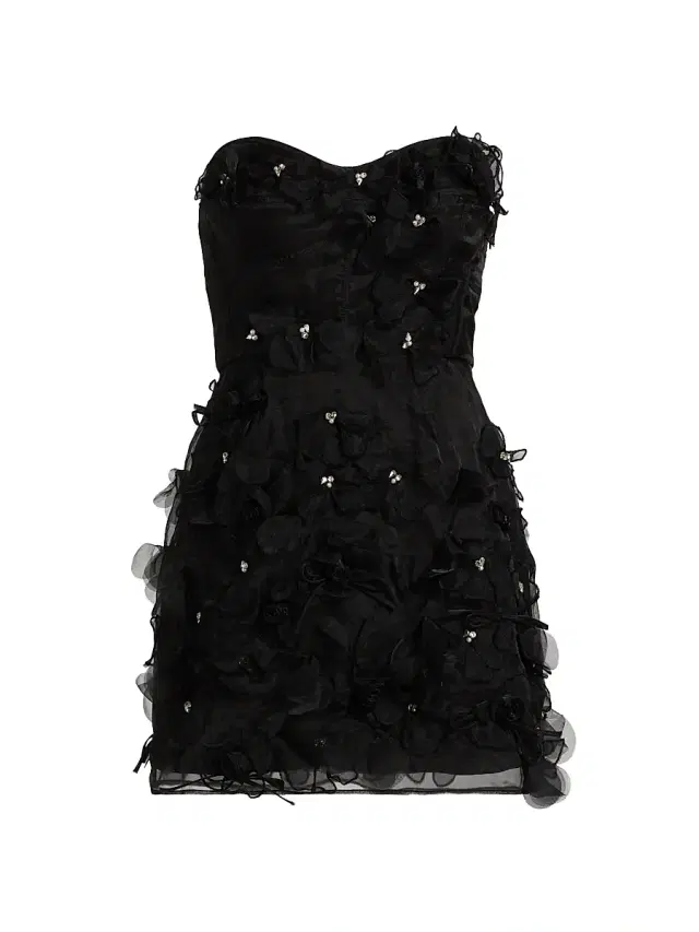 Women's Soirée Floral Sabila Dress - Black