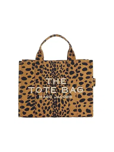 Marc Jacobs Women's The Cheetah Canvas Tote Bag - Black Multi | Thumbnail 1 Marc Jacobs Women's The Cheetah Canvas Tote Bag - Black Multi | Thumbnail 1