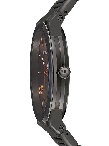 FERRAGAMO Men's Infinity Sapphire IP Gunmetal-Plated Stainless Steel Bracelet Watch/41MM - Grey Gold | Thumbnail 3 FERRAGAMO Men's Infinity Sapphire IP Gunmetal-Plated Stainless Steel Bracelet Watch/41MM - Grey Gold | Thumbnail 3