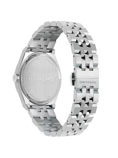 FERRAGAMO Men's Vega New Stainless Steel Bracelet Watch/40MM - Silver Grey | Thumbnail 4 FERRAGAMO Men's Vega New Stainless Steel Bracelet Watch/40MM - Silver Grey | Thumbnail 4
