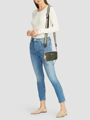 Marc Jacobs Women's The Colorblock Snapshot - Bronze Green Multi | Thumbnail 2 Marc Jacobs Women's The Colorblock Snapshot - Bronze Green Multi | Thumbnail 2