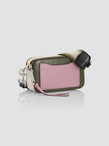 Marc Jacobs Women's The Colorblock Snapshot - Bronze Green Multi | Thumbnail 4 Marc Jacobs Women's The Colorblock Snapshot - Bronze Green Multi | Thumbnail 4