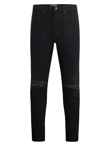 Hudson Jeans Men's Zack Distressed Stretch Skinny Jeans - Destructed Ink - Size 40 | Thumbnail 1 Hudson Jeans Men's Zack Distressed Stretch Skinny Jeans - Destructed Ink - Size 40 | Thumbnail 1