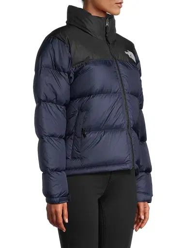 The North Face Women's 1996 Retro Nuptse Down Coat - Summit Navy Black - Size XS | Thumbnail 4 The North Face Women's 1996 Retro Nuptse Down Coat - Summit Navy Black - Size XS | Thumbnail 4