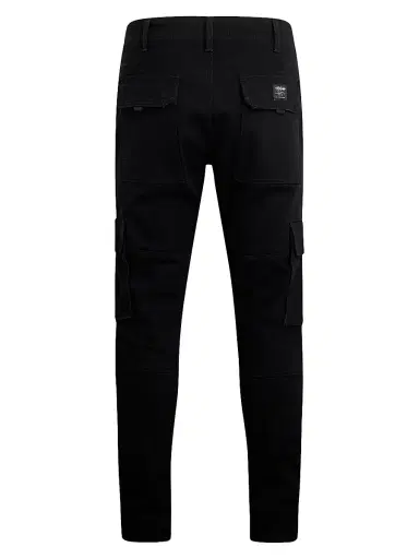 Hudson Jeans Men's Stretch Skinny Cargo Jeans - Raven - Size 40 | Thumbnail 3