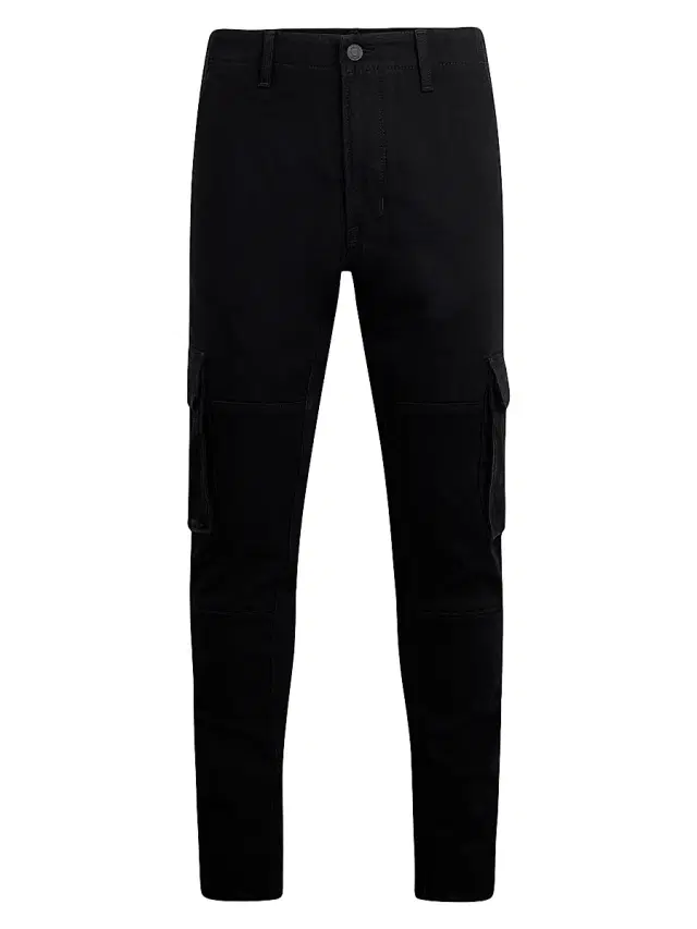 Hudson Jeans Men's Stretch Skinny Cargo Jeans - Raven