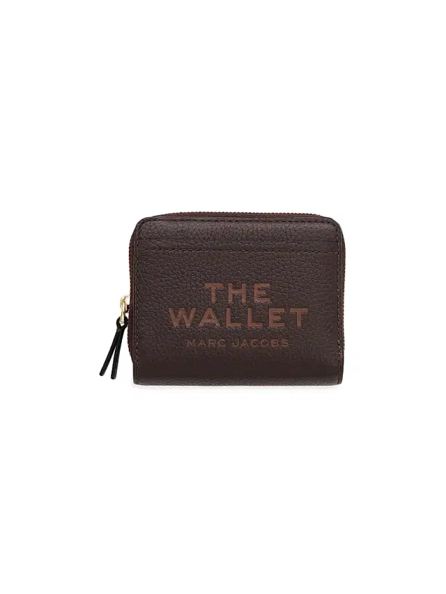 Women's The Leather Mini Compact Wallet - Ganache