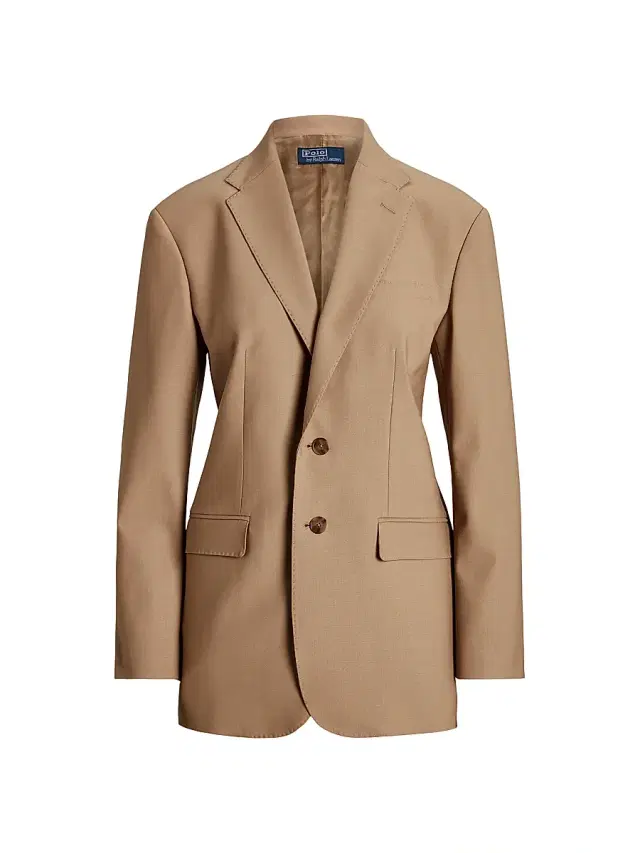 Polo Ralph Lauren Women's Wool Blend Blazer - Camel
