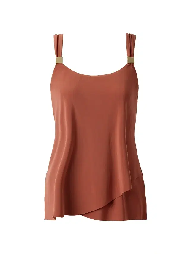 Women's Razzle Dazzle Tankini Top - Terra