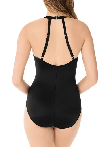 Miraclesuit Swim Women's Rock Solid Wrapsody One-Piece Swimsuit - Black - Size 16 | Thumbnail 3 Miraclesuit Swim Women's Rock Solid Wrapsody One-Piece Swimsuit - Black - Size 16 | Thumbnail 3
