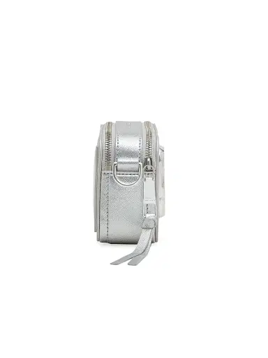 Marc Jacobs Women's The Snapshot Metallic Leather Crossbody Bag - Silver | Thumbnail 7 Marc Jacobs Women's The Snapshot Metallic Leather Crossbody Bag - Silver | Thumbnail 7