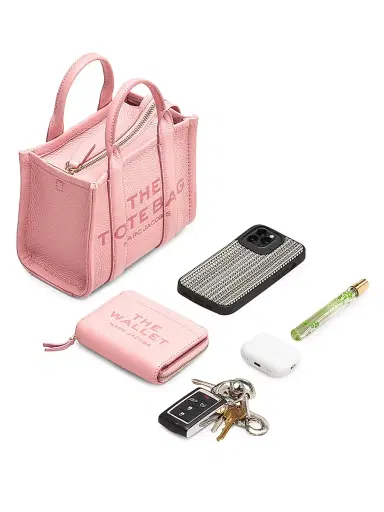 Marc Jacobs Women's The Leather Crossbody Tote Bag | Thumbnail 8