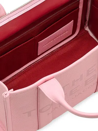 Marc Jacobs Women's Medium Leather Tote Bag - Ribbon Pink | Thumbnail 7