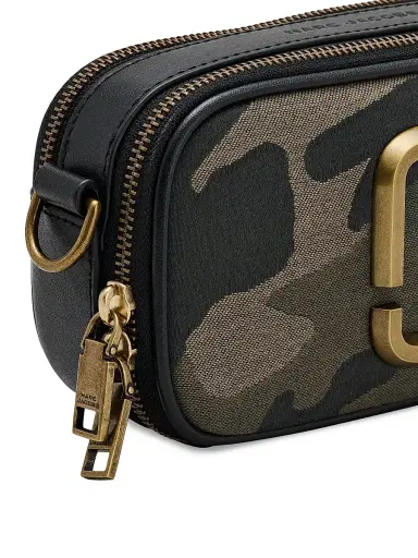 Marc Jacobs Women's The Camo Jacquard Snapshot Crossbody Bag - Camo | Thumbnail 8 Marc Jacobs Women's The Camo Jacquard Snapshot Crossbody Bag - Camo | Thumbnail 8