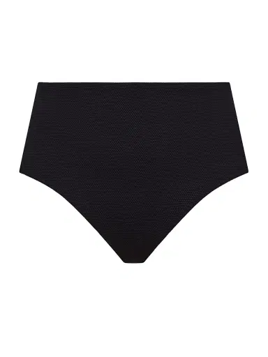 Spanx Women's Pique High-Waist Bikini Bottoms - Very Black | Thumbnail 1 Spanx Women's Pique High-Waist Bikini Bottoms - Very Black | Thumbnail 1
