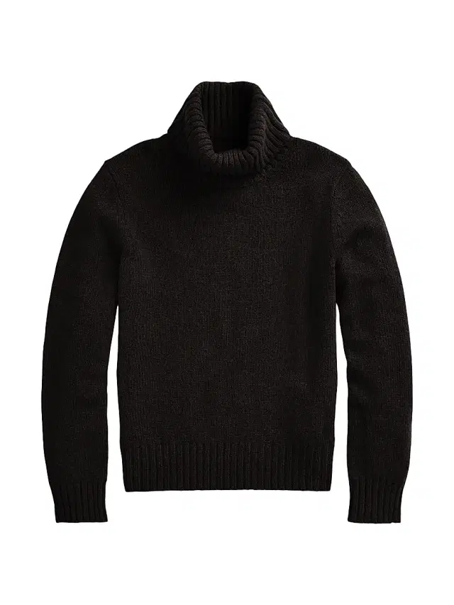 Polo Ralph Lauren Women's Wool Turtleneck Sweater - Polo Black