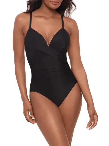 Miraclesuit Swim Women's Rock Solid Captivate Swimsuit - Black - Size 6 | Thumbnail 2 Miraclesuit Swim Women's Rock Solid Captivate Swimsuit - Black - Size 6 | Thumbnail 2