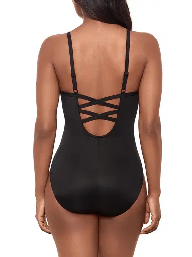 Miraclesuit Swim Women's Rock Solid Captivate Swimsuit - Black - Size 6 | Thumbnail 4 Miraclesuit Swim Women's Rock Solid Captivate Swimsuit - Black - Size 6 | Thumbnail 4