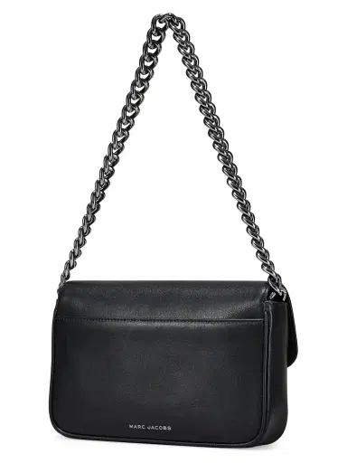 Marc Jacobs Women's The J Marc Shoulder Bag - Black Gunmetal | Thumbnail 2 Marc Jacobs Women's The J Marc Shoulder Bag - Black Gunmetal | Thumbnail 2