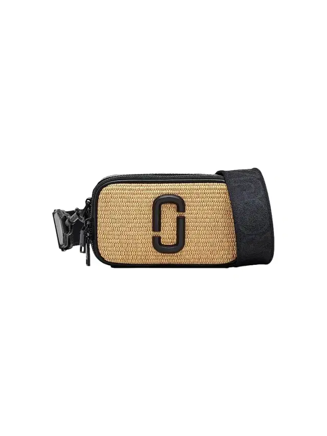 Marc Jacobs Women's The Woven Snapshot - Natural