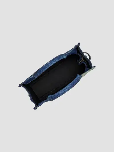 Marc Jacobs Women's The Deconstructed Denim Large Tote Bag - Denim | Thumbnail 4